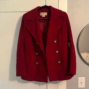Michael Kors women’s peacoat red size 6